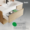 Bild, ID тумба IDDIS 100 см,[BIL10V0i95], Дуб светлый