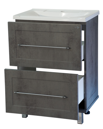 МАРТА 60 тумба Misty под умывальник (П-Мрт-01060-2513Н)