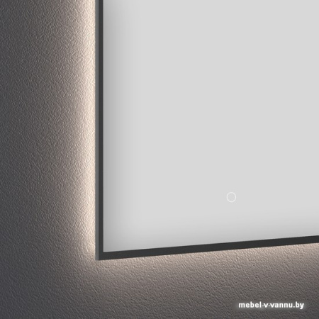 Wellsee Зеркало с фоновой LED-подсветкой 7 Rays' Spectrum 172200800, 40 х 65 см (с сенсором и регулировкой яркости освещения)