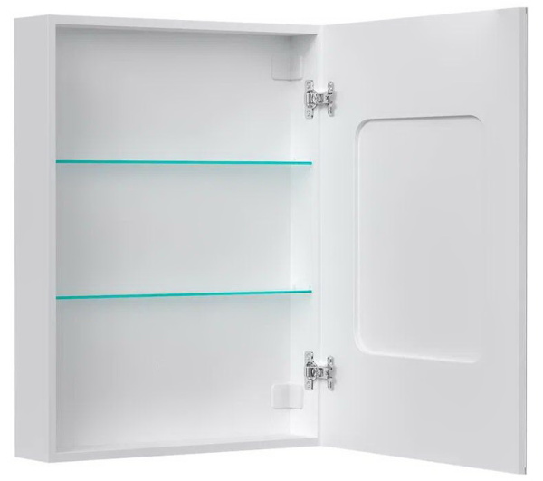 Corner LED 60 зеркало-шкаф EQUIL [szCORNER60.R], с часами, правый