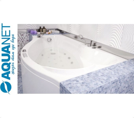 Ванна асимметричная Акванет PALMA 170 Фото