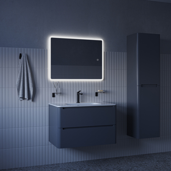 Uniq 80/60 зеркало IDDIS [UNI8060i98], подсветка 3 в 1, реверсивное крепление