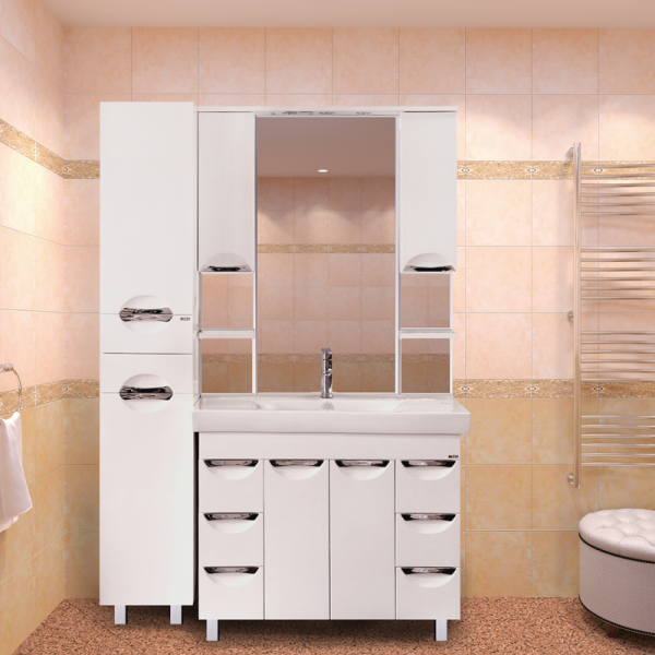 Фото СОФИЯ 100 Тумба с 6 ящ. белая Краска П-Соф01100-0116Я