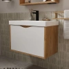 Barney 70.1Y (9696) тумба VOLNA [tpBARNEY70.1Y-04], Белый/Дуб гудзон