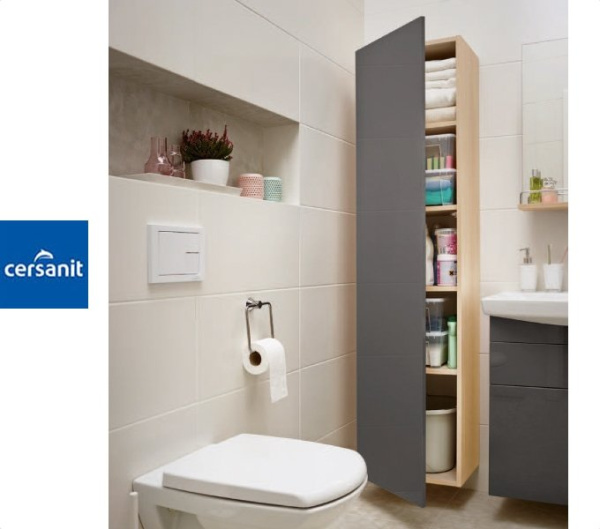 SMART 40 шкаф-пенал Cersanit (S568-007)