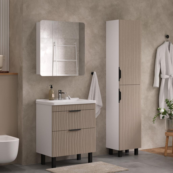 Lotty 40 Пенал напольный VOLNA [pnLOTTY40-13], Латте