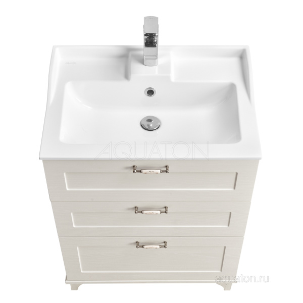 Фото ЛЕОН 65 Н (1A194601LBPS0) тумба AQUATON под умывальник