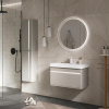 Elegante 36.R Пенал подвесной EQUIL [ppELGNT36.R-25.27], Амарок/Белый