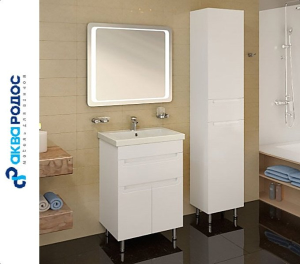 Набор Аква Родос ОМЕГА 60 Мебель для ванной комнаты