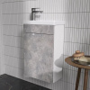 Vario Z.40.1D (Миранда) тумба VOLNA [tpVARIO.Z40.1D-09], Цемент (Бетон)