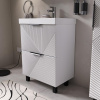 Geometry 60.2Y (9696) тумба VOLNA [tnGEOMETRY60.2Y-01], Белый матовый