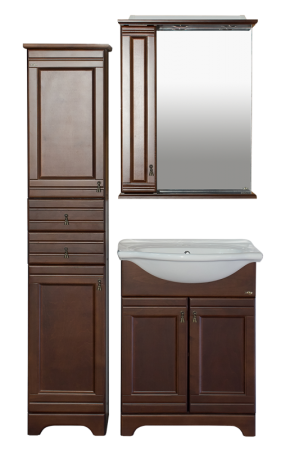 РИМ 35 шкаф-пенал Misty (П-Рим04035-8025Л)