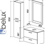 Набор Белюкс БАЛИ 800-01 Мебель для ванной комнаты Фото