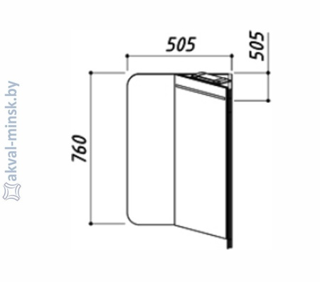 ДАЛИ ВУШ 58 зеркало Белюкс (4810924240064) Фото