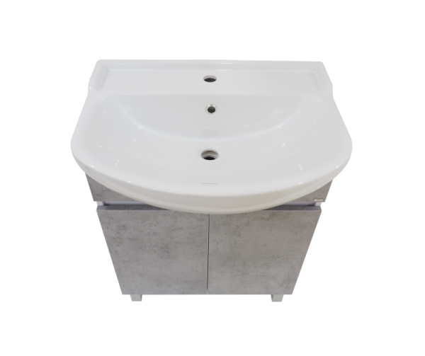 Фото УЛЬТРА 60 тумба напольная прямая бетон О-Уль07060-4822ЯП