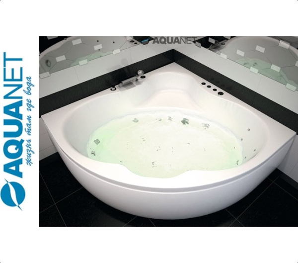 Ванна угловая Акванет SANTIAGO 160