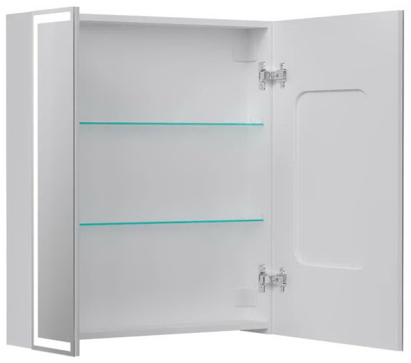 Corner LED 70 зеркало-шкаф EQUIL [szCORNER70], с часами