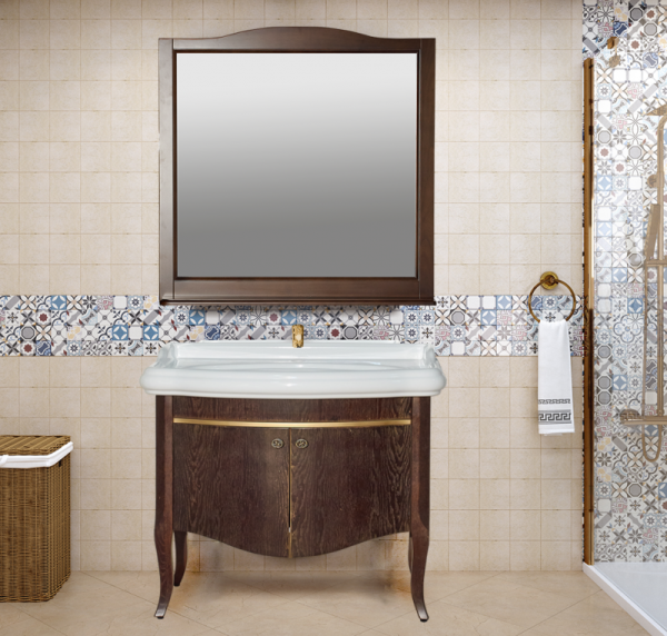 Фото АГАТА - 100 Тумба прямая орех П-Агт01100-5074