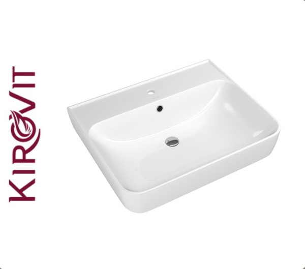 ОЛИМПИЯ 600 Kirovit. Умывальник мебельный к тумбе.