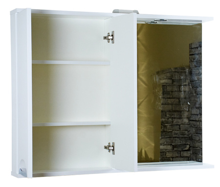 КУБА 105 Зеркало-шкаф  Misty (П-Куб-01105-011Л)