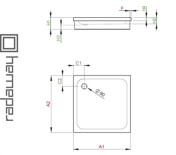 Фото Душевой поддон SIROS C для ванной комнаты