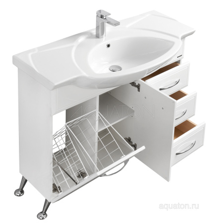 ЭМИЛИ 100 (1A032001EM010) тумба AQUATON под умывальник