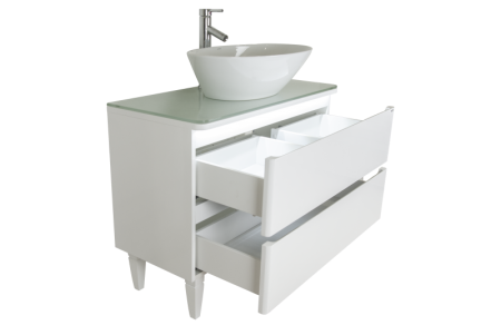 СКАЙ 90 тумба Misty под умывальник с подсветкой (П-Ска07090-0112Я)