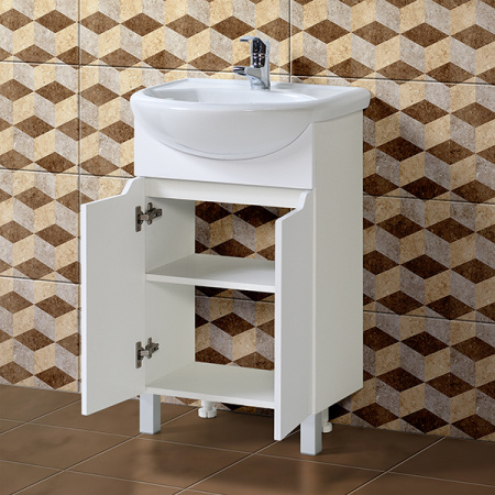 ВЕРНА 55 (АВ.55.00.00.N) тумба Акваль под умывальник