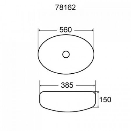 ИВА 60 тумба Misty под умывальник (П-Ива-01060-0121Я)