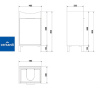 BAMAKO 50 тумба Cersanit под умывальник (S564-006) Фото