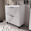 Geometry 80.2Y (9696) тумба VOLNA [tnGEOMETRY80.2Y-01], Белый матовый