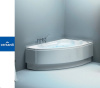 Ванна ассиметричная Церсанит KALIOPE 170x110 Фото