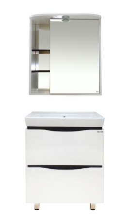 ВЕНЕРА 70 зеркало-шкаф Misty (П-Внр04070-25СвП)