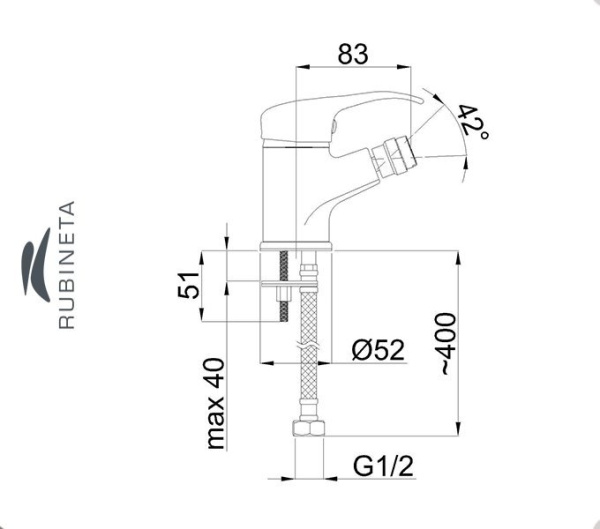 Фото Rubineta P-16 Star для биде туалета