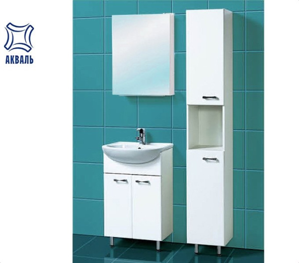 Набор Акваль СОФИЯ 50 с зеркалом ПАОЛА 50