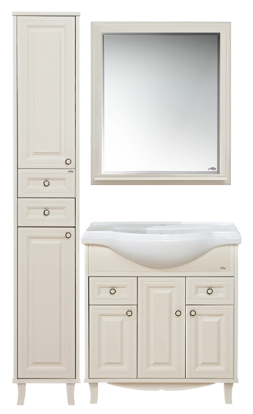 Фото Шармель 80 зеркало светло-бежевая Краска Л-Шрм02080-581