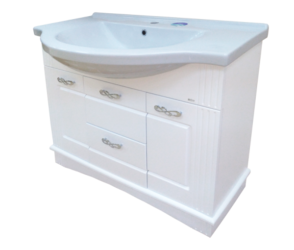 ЭЛЬБРУС100 Тумба белая Краска П-Эль01100-011