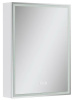 Corner LED 60 зеркало-шкаф EQUIL [szCORNER60.R], с часами, правый