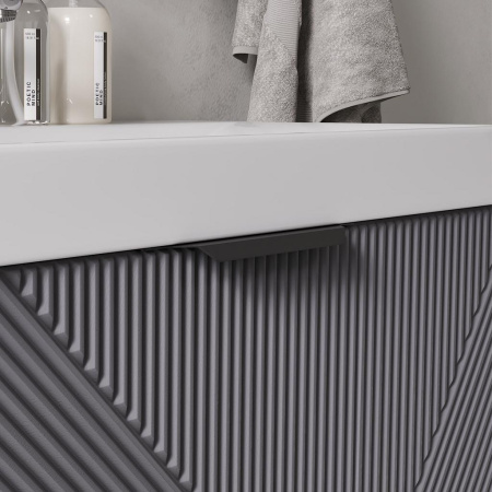 Geometry 80.2Y (9696) тумба VOLNA [tnGEOMETRY80.2Y-07], Графит матовый