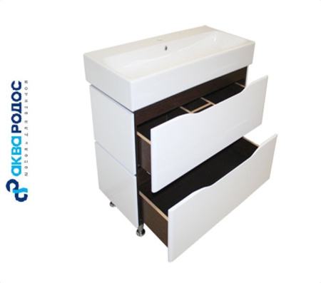 ВЕНЕЦИЯ 60 венге тумба Аква Родос с умывальником СИТИ 60 (ОР0000157) Фото