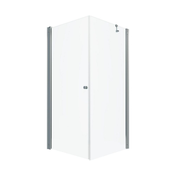 ДШ Форта Хром А1 (прозрачные) 90х90 без поддона 5мм