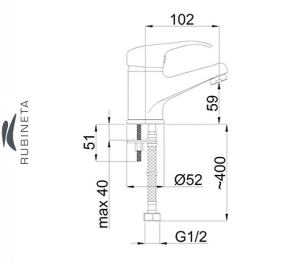 Фото Rubineta Y-18 для умывальника ванны