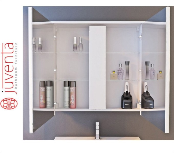 МОНЗА MnМС-100 зеркало-шкаф Juventa (4820142274154)