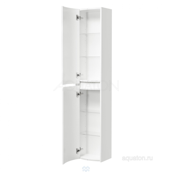 Фото АСТЕРА (1A195403AS01L) шкаф-пенал Aquaton