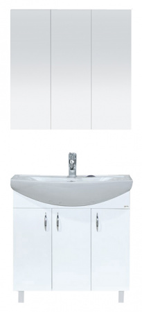 БАЛТИКА 80 зеркало-шкаф Misty (Э-Бал04080-011) Фото