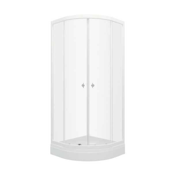 ДО Ультра А1 (прозрачные) 90х90 поддон 17см.