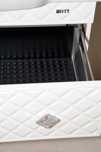 VALENCIA -100 тумба ПОДВЕСНАЯ с 2 ящиками белая Л-Вал01100-011П2Я