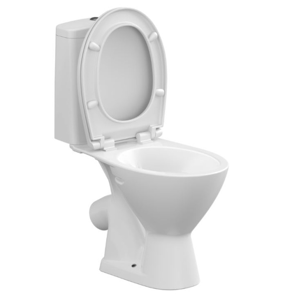 Cersanit JUST 031 унитаз Компакт напольный [S-KO-JUS031-3/6-PL-w] / (64073)