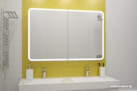 Мебель для ванных комнат Misty Авеню 1200x800 LED с розеткой МВК001