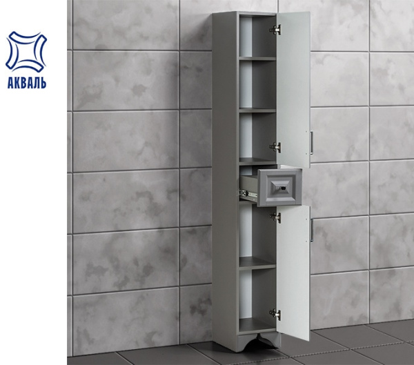 Фото КЛАССИК 30 (В2.6.03.3.2.1) шкаф-пенал Акваль
